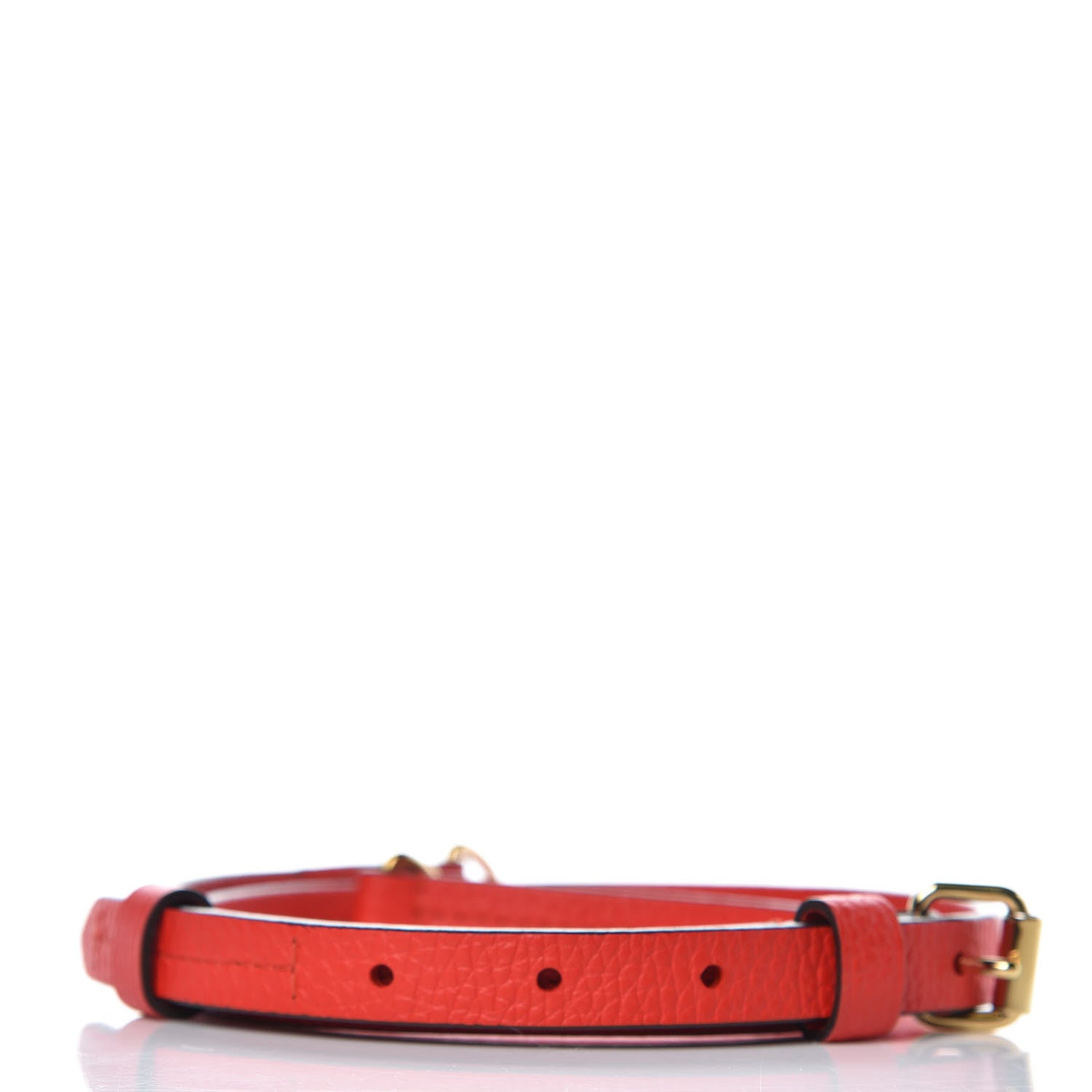 Louis Vuitton Taurillon Estrela NM 15 mm Adjustable Shoulder Strap Coquelicot 3 of 3
