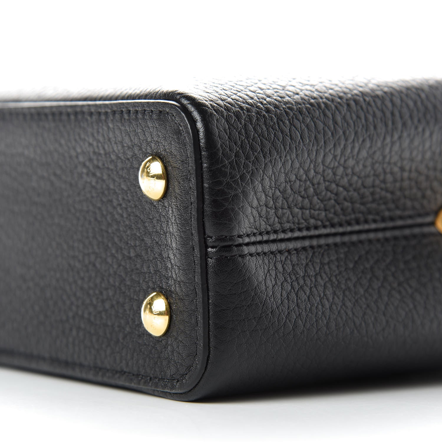 Louis Vuitton Taurillon Mini Capucines Black 8 of 9