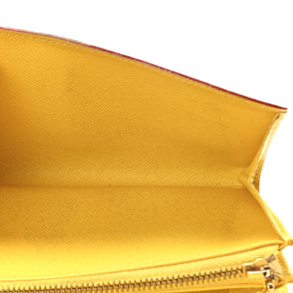 Louis Vuitton Monogram Multicolor Sarah Wallet White Citron 5 of 7