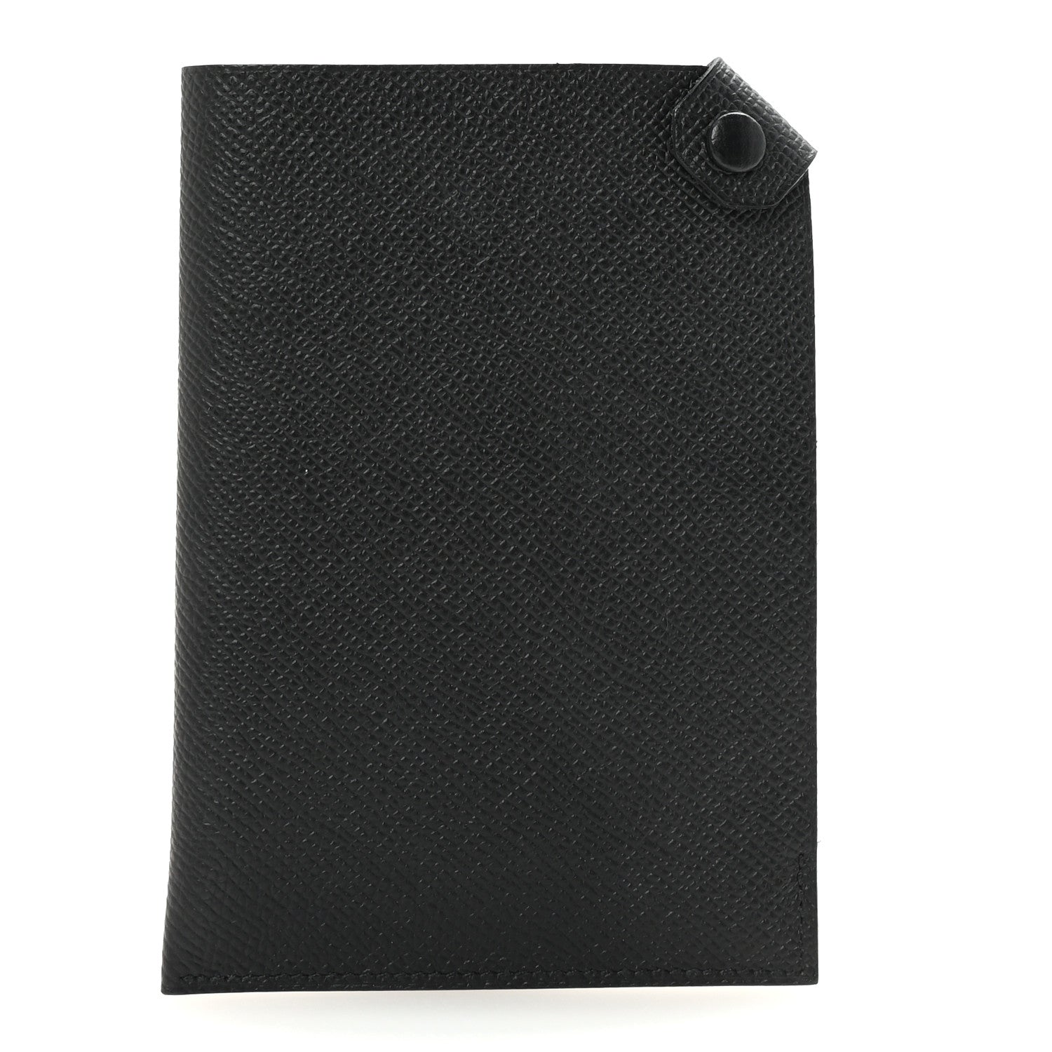 Hermes Epsom Tarmac PM Passport Holder Black 1 of 7