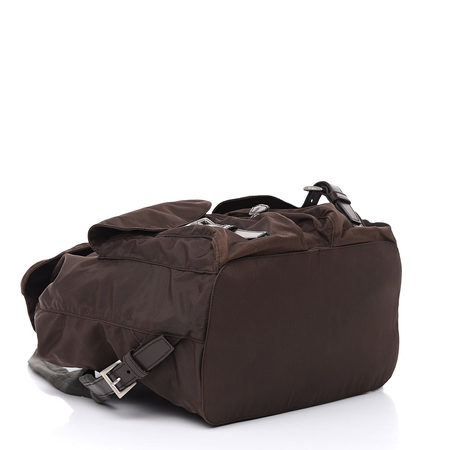 Tessuto Nylon Medium Vela Backpack Ebano