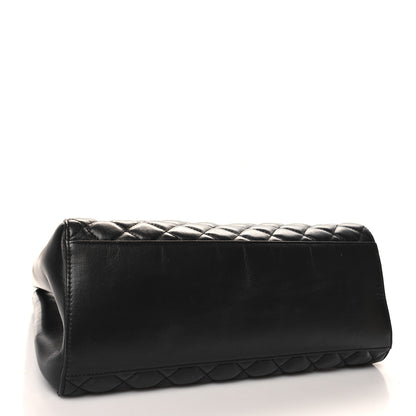 Versace Nappa Quilted Medusa Tote Black 5 of 13