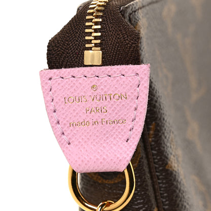 Louis Vuitton Monogram 2021 Christmas Animation Japanese Garden Mini Pochette Accessories Wisteria Pink 7 of 10
