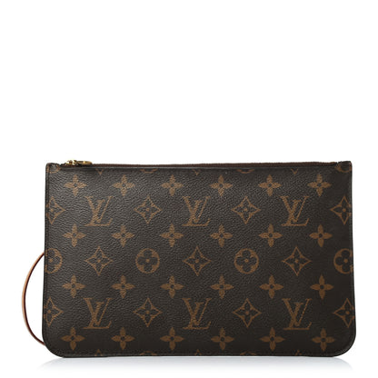 Louis Vuitton Monogram Neverfull MM GM Pochette 1 of 8