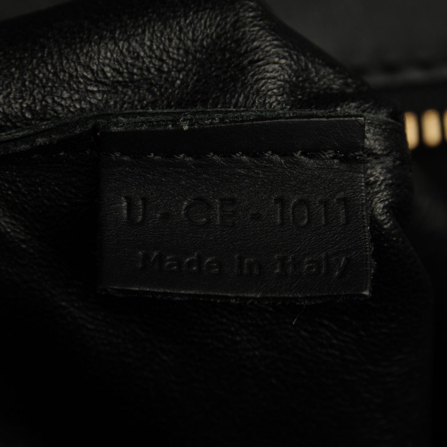 Smooth Calfskin Shrunken Lambskin Mini Tri-Color Luggage Black