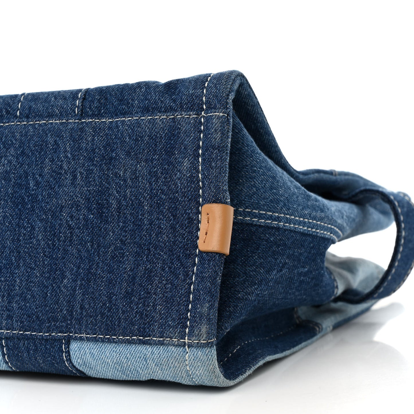 Denim Canvas Large The Tote Bag Blue