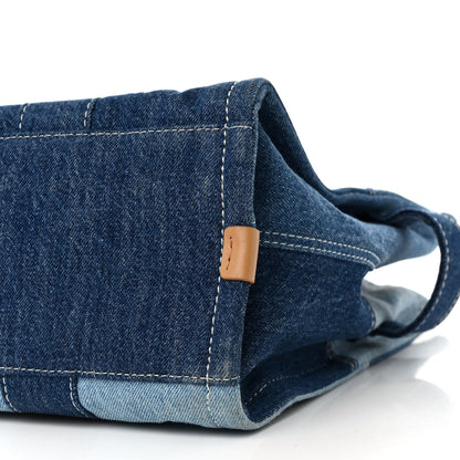Marc Jacobs Denim Canvas Large The Tote Bag Blue 10 of 13
