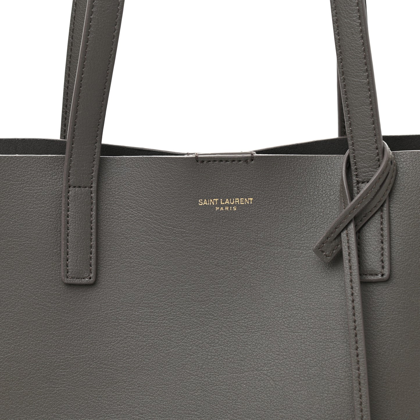 Calfskin Large Shopping Tote Earth