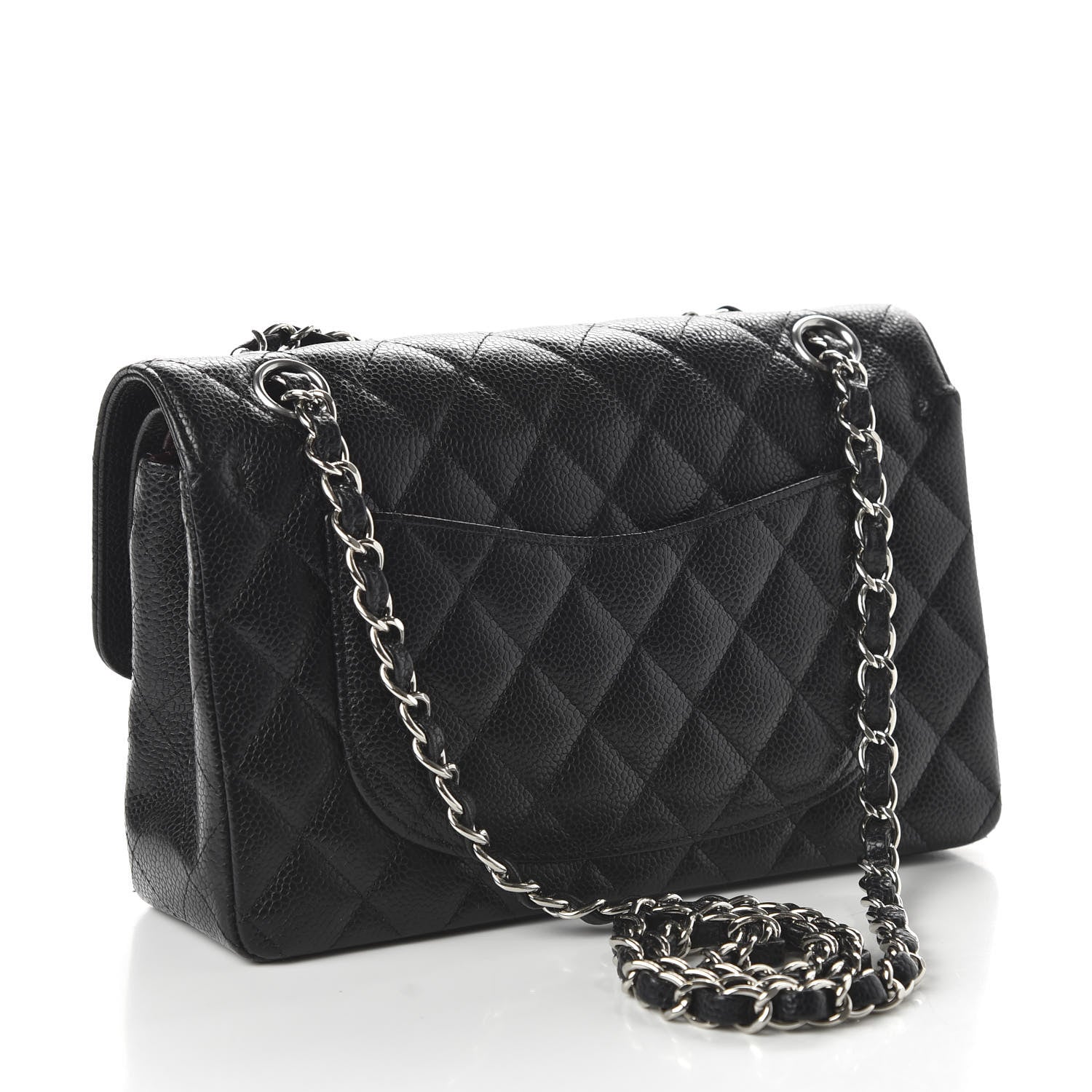 Chanel Caviar Quilted Small Double Flap Black 3 of 13