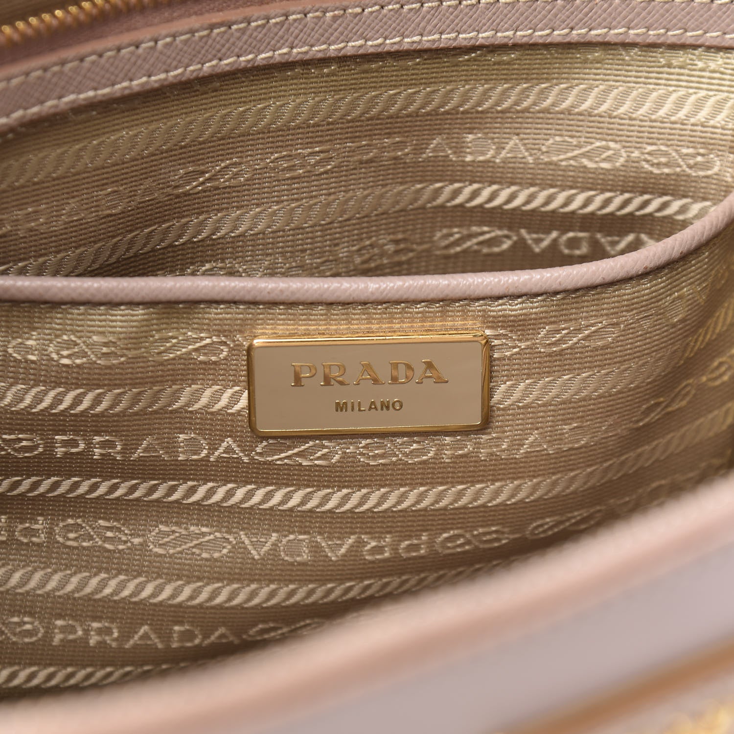 Prada Saffiano Medium Galleria Double Zip Tote Cammeo 8 of 20