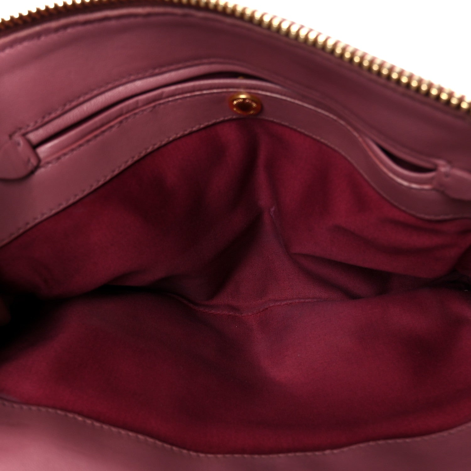 Miu Miu Vitello Lux Matelasse Double Zip Shoulder Bag Rosa 9 of 13