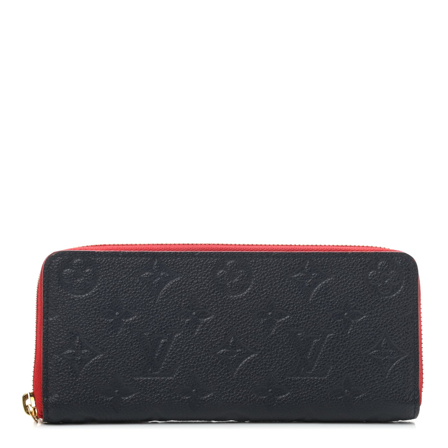 Empreinte Blooming Flowers Clemence Wallet Marine Rouge