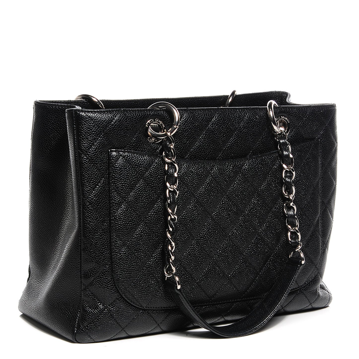 Caviar Grand Shopping Tote GST Black