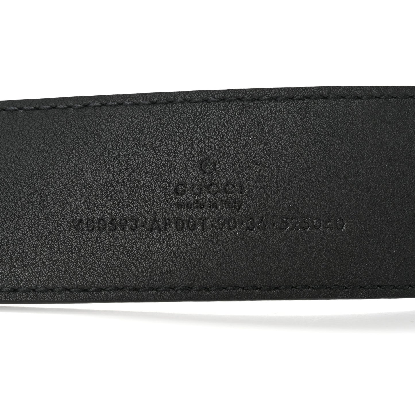 Calfskin Double G 40mm Belt 90 36 Black