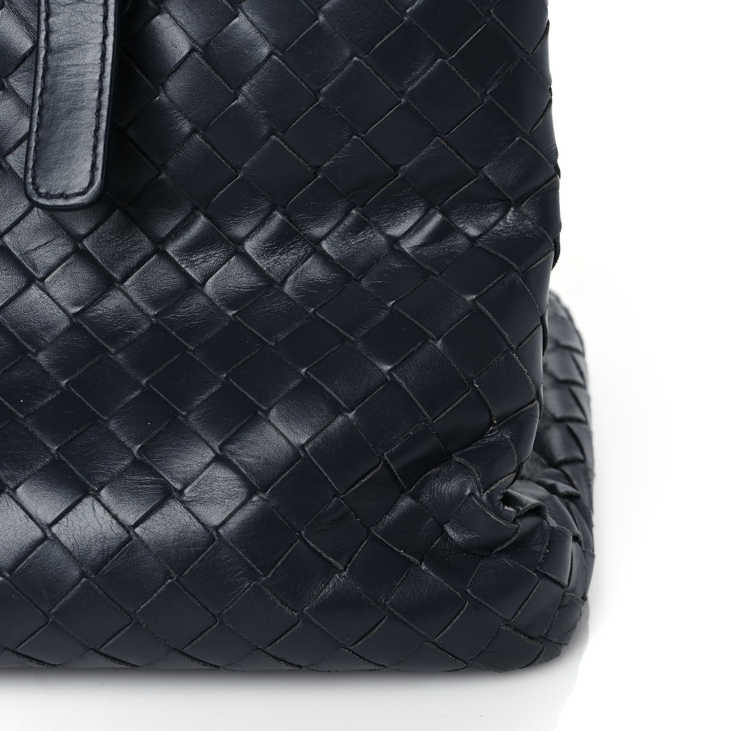 Nappa Intrecciato Medium Roma Tote Atlantic