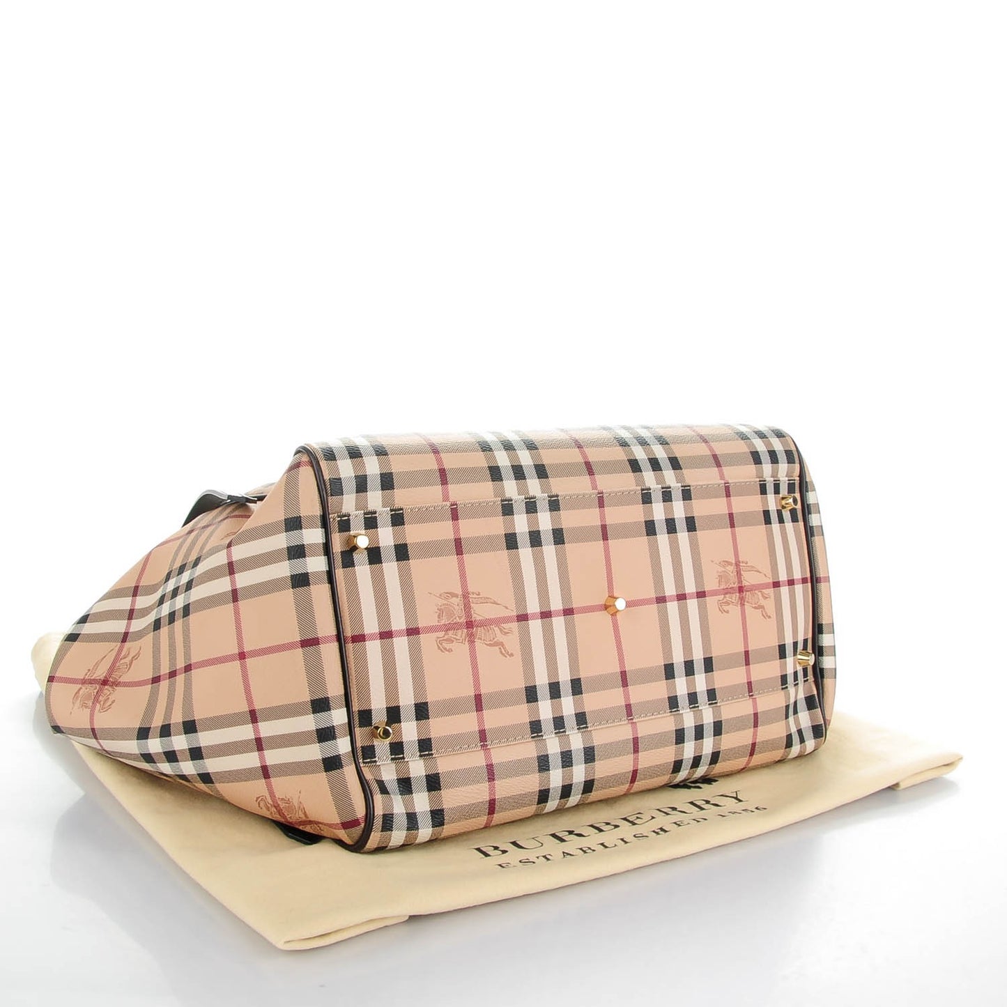 Haymarket Check Large Canterbury Tote Chocolate
