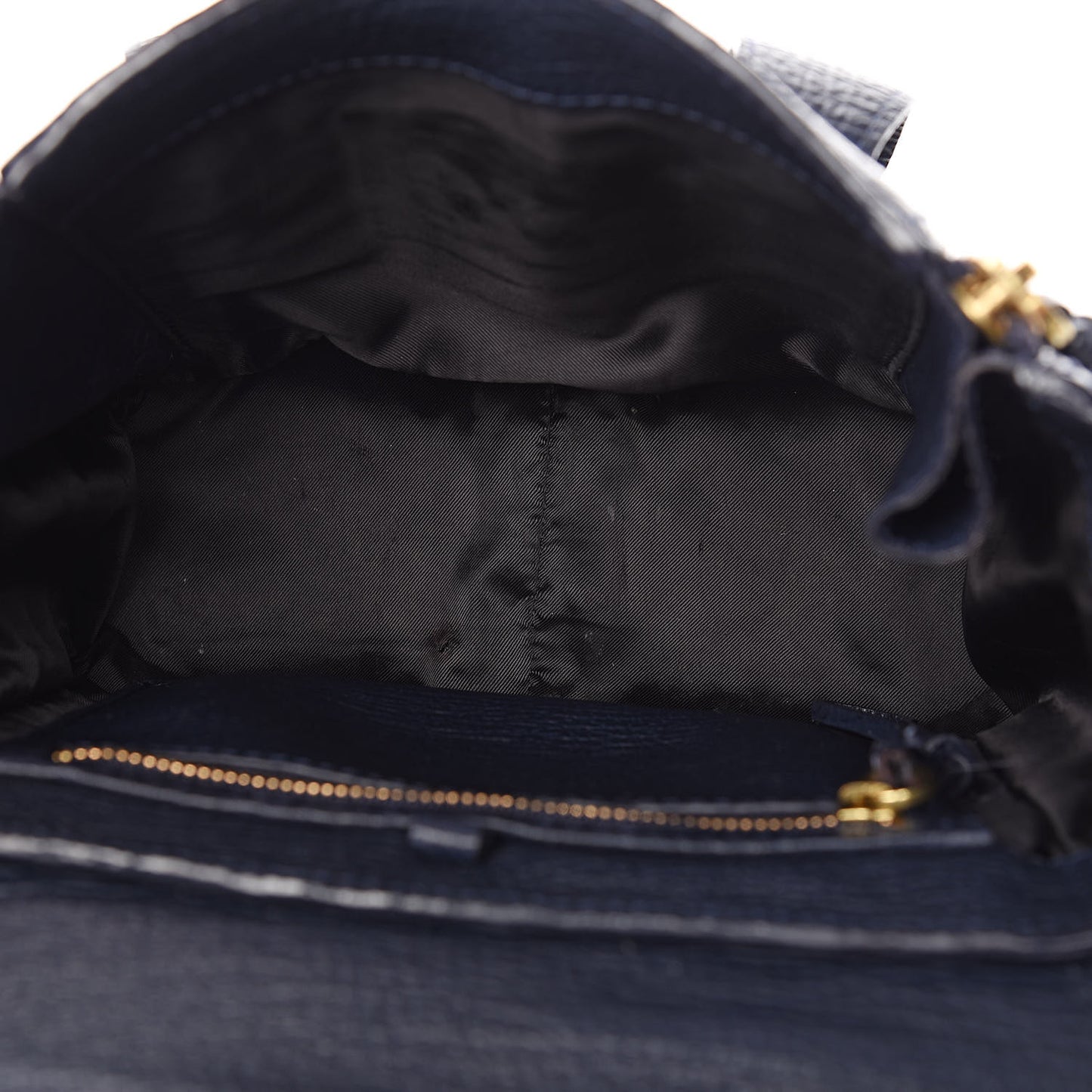 3.1 Textured Calfskin Mini Pashli Satchel Ink