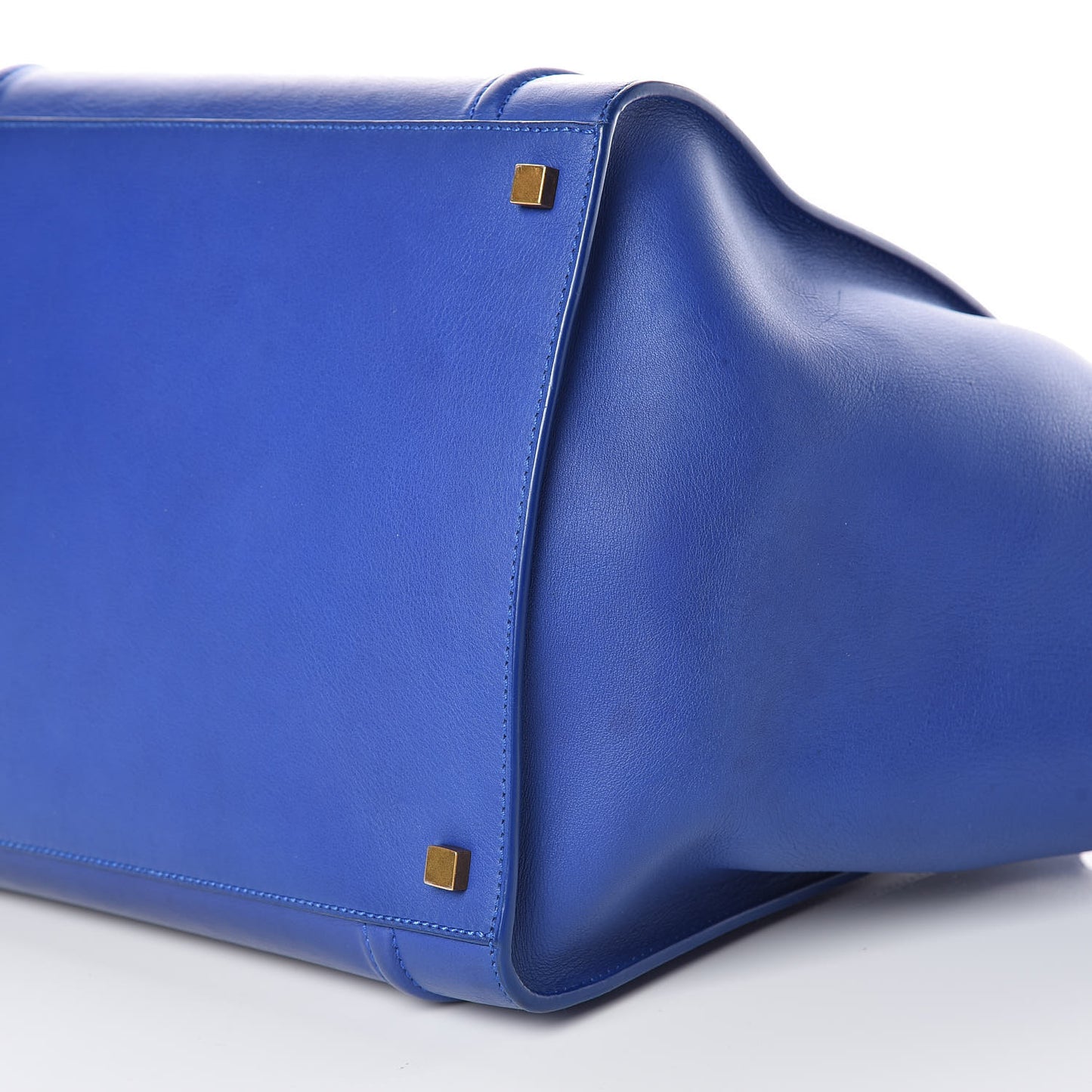 Supple Calfskin Medium Phantom Luggage Indigo