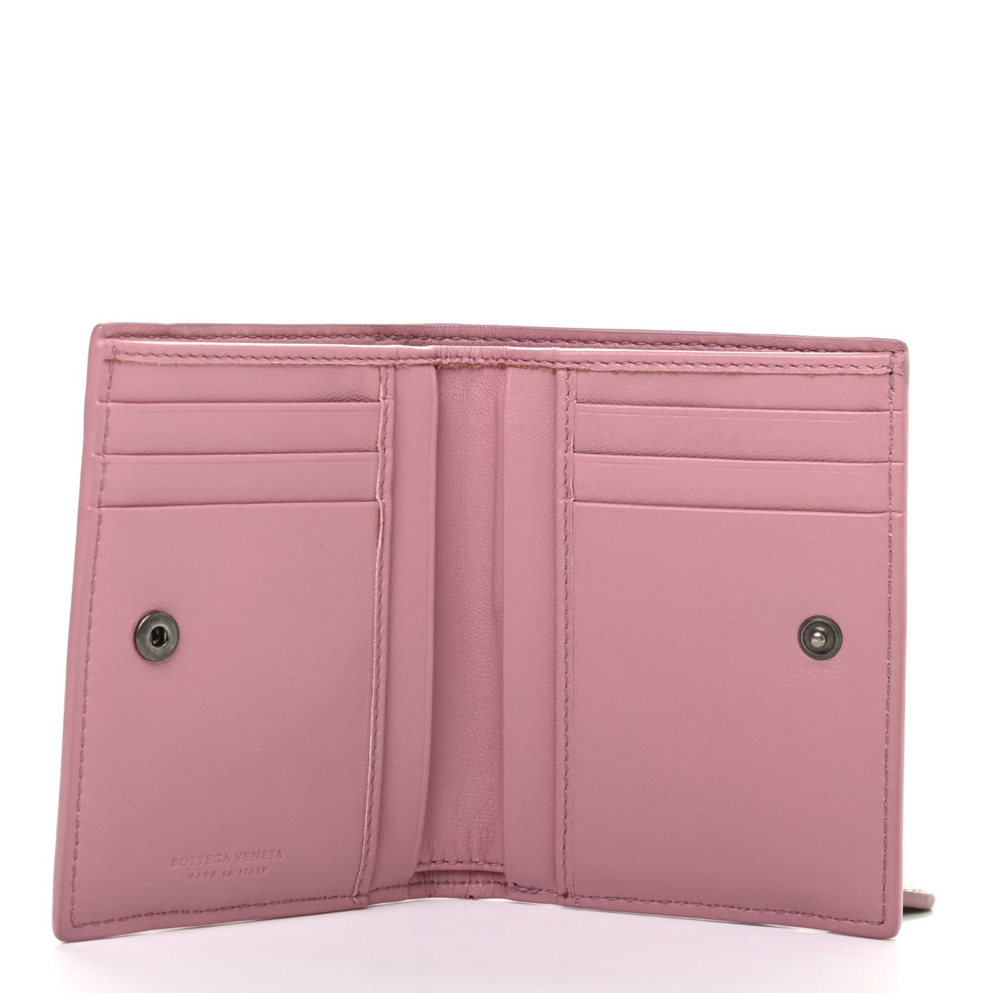 Nappa Ayers Intrecciato Compact Wallet