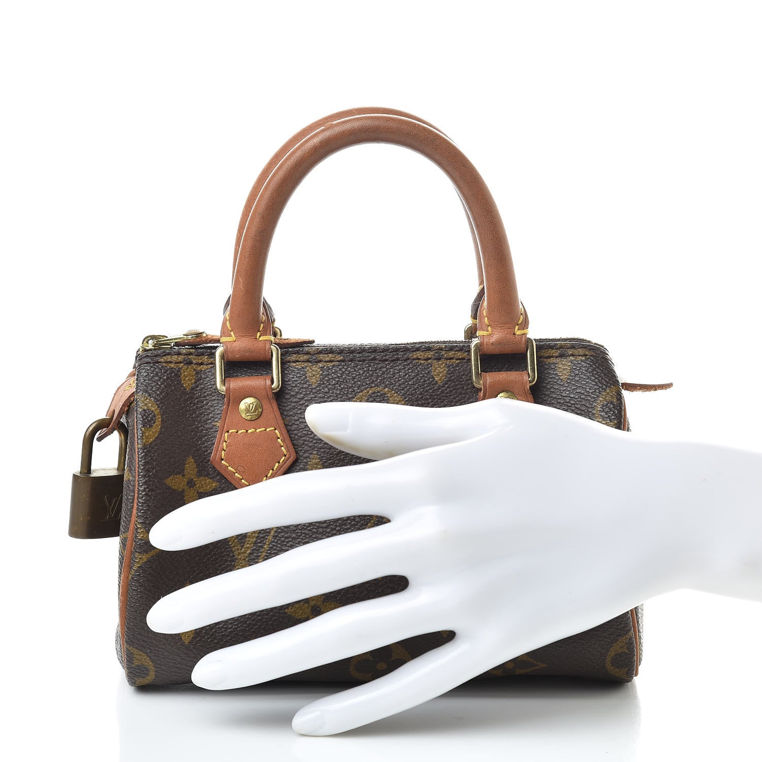 Louis Vuitton Monogram Mini Sac HL Speedy 2 of 16