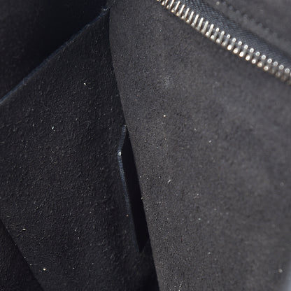 Givenchy Grained Calfskin Medium Shark Lock Satchel Black 9 of 10