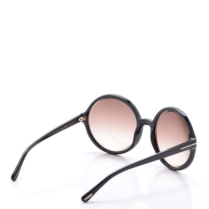 Tom Ford Carrie Sunglasses TF268 Black 4 of 8
