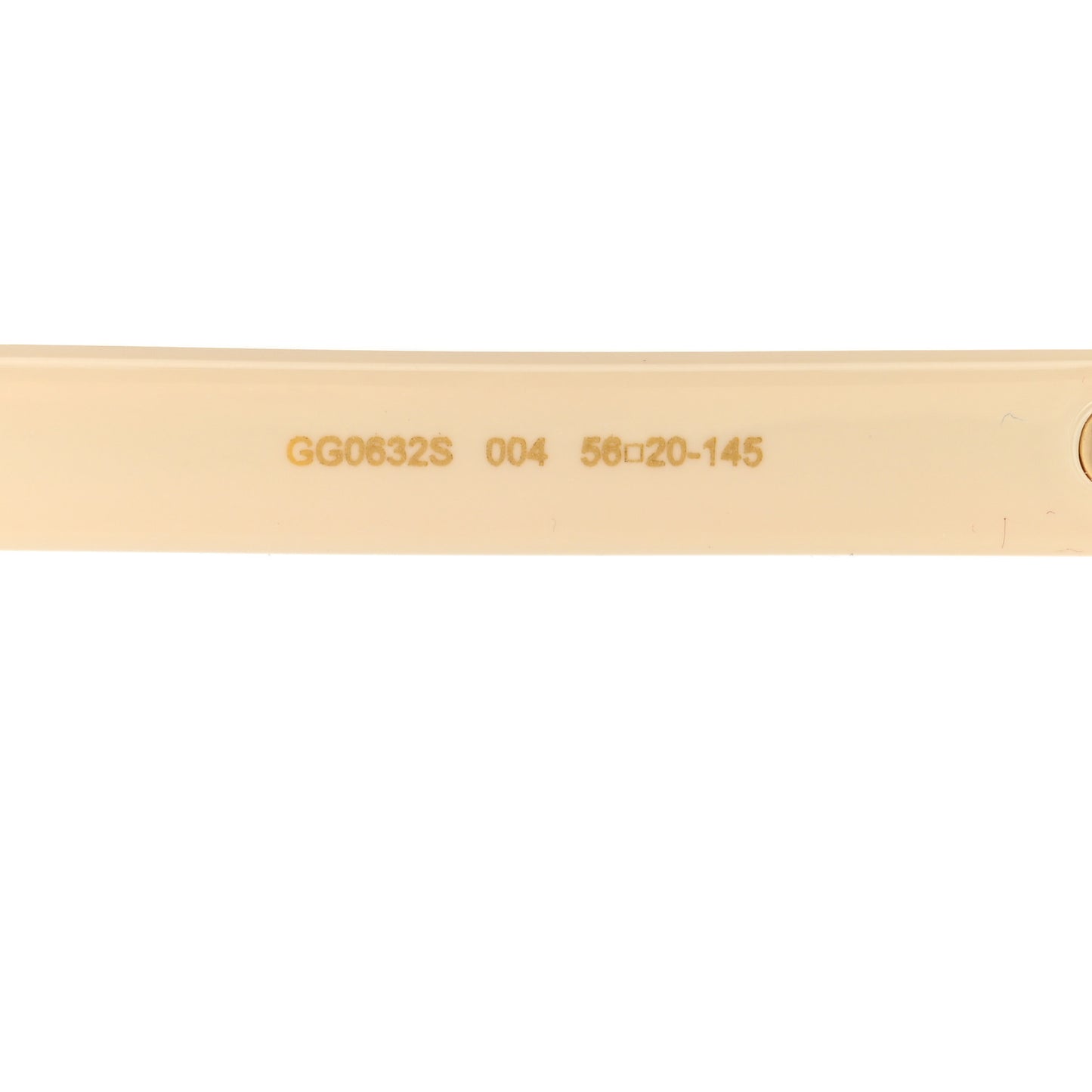 Acetate Square Frame GG0632S Sunglasses White