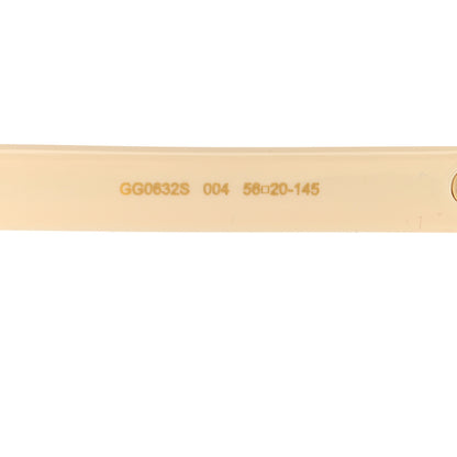 Gucci Acetate Square Frame GG0632S Sunglasses White 5 of 8