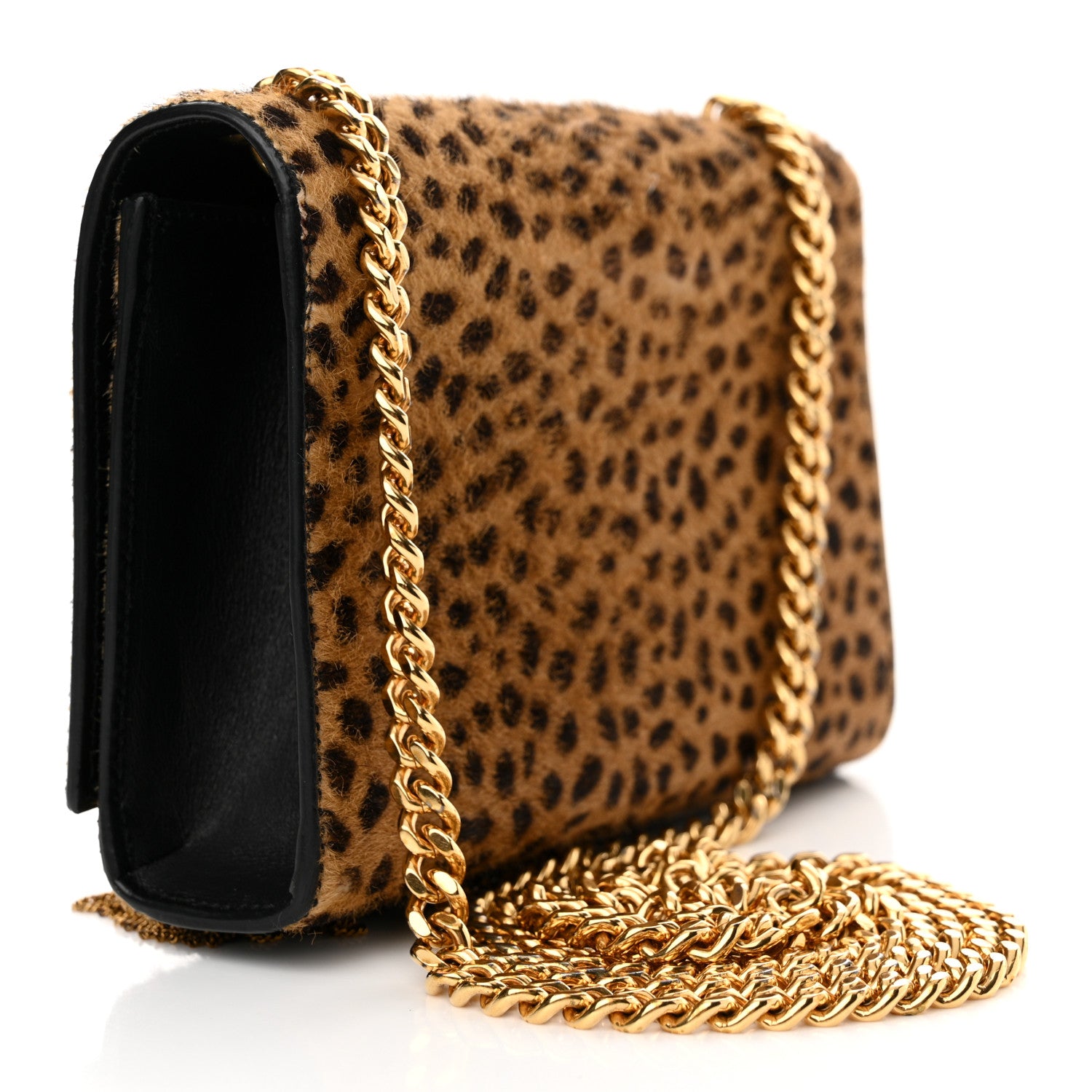 Saint Laurent Pony Hair Calfskin Small Classic Monogram Kate Tassel Satchel 3 of 14