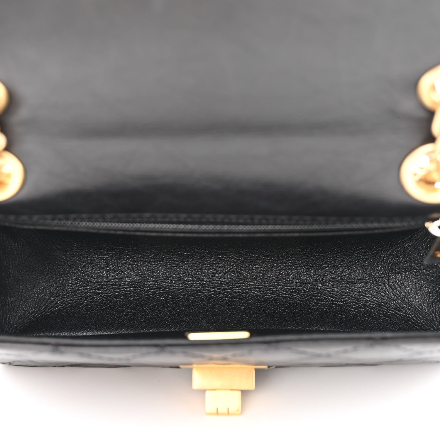 Chanel Aged Calfskin Quilted 2.55 Reissue Mini Flap Black 5 of 11