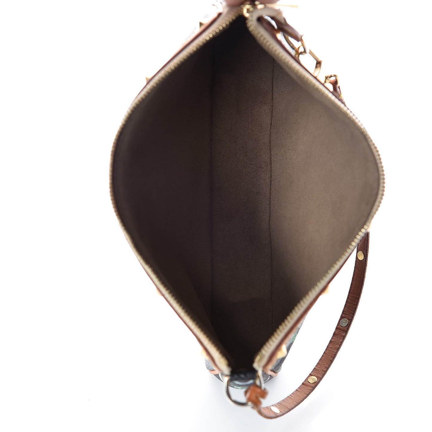 Monogram Multicolor Pochette Accessories Black