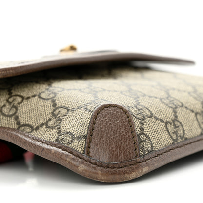 Gucci GG Supreme Monogram Neo Vintage Web Belt Bag Brown 10 of 16