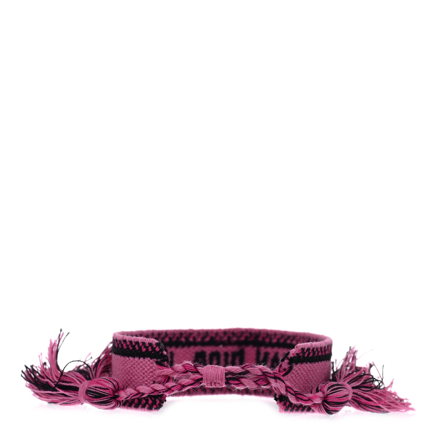 Christian Dior Woven Cotton J'Adior Friendship Bracelet Pink Pink 3 of 3