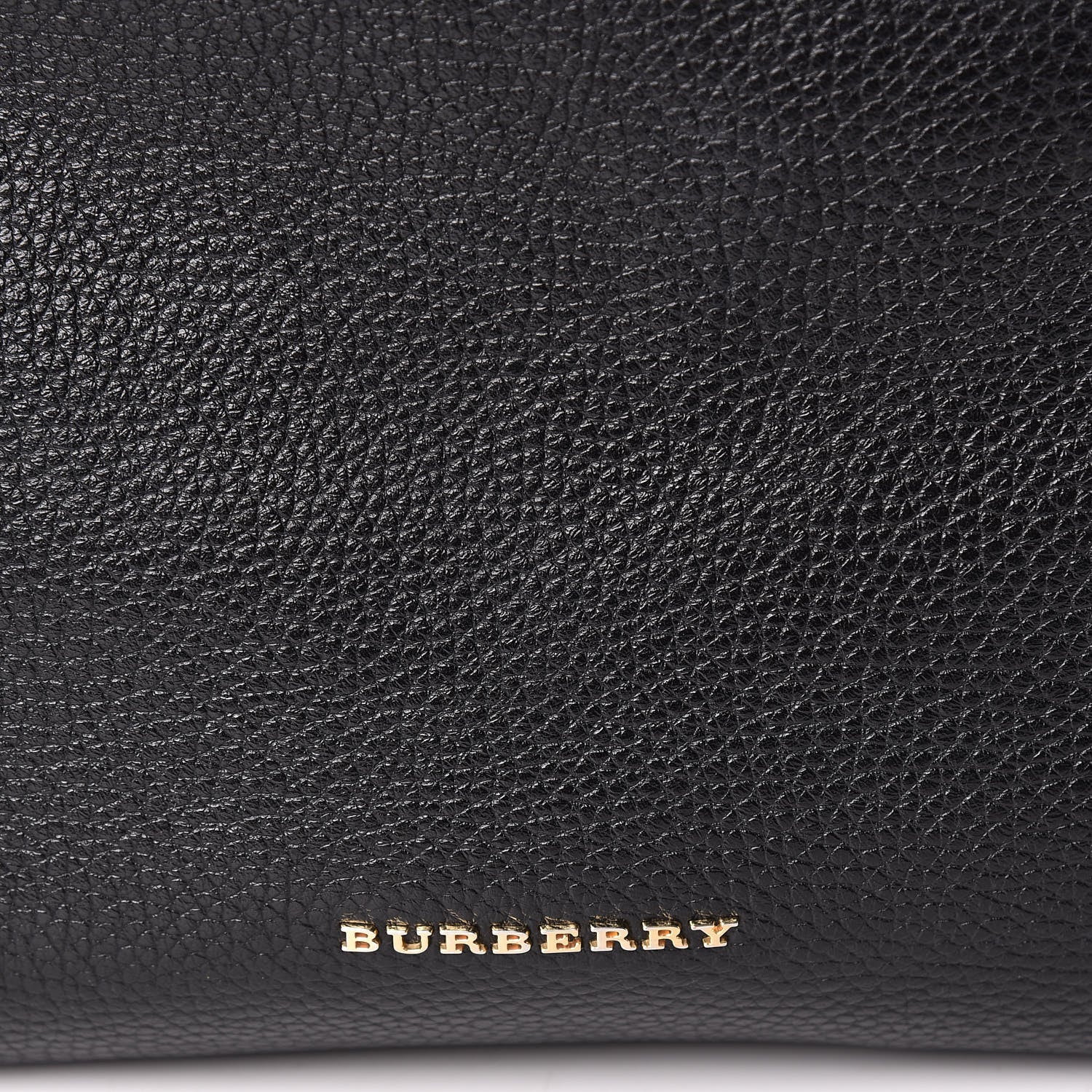 Burberry London Grainy Calfskin Medium Cale Hobo Black 8 of 13