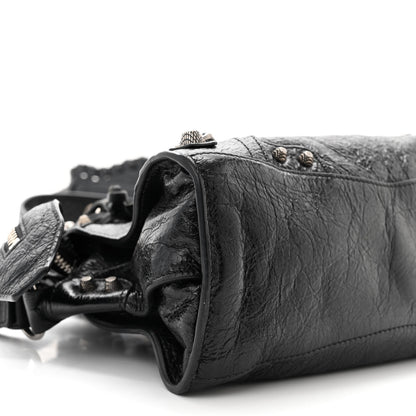 Balenciaga Agneau Arena Neo Cagole Handbag XS Black 9 of 12