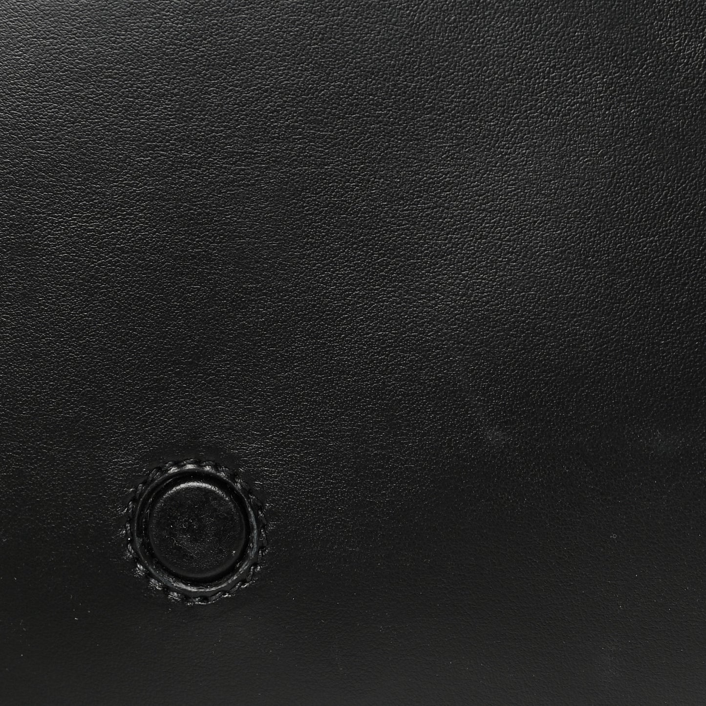 Nylon Calfskin Identity Shoulder Bag Black