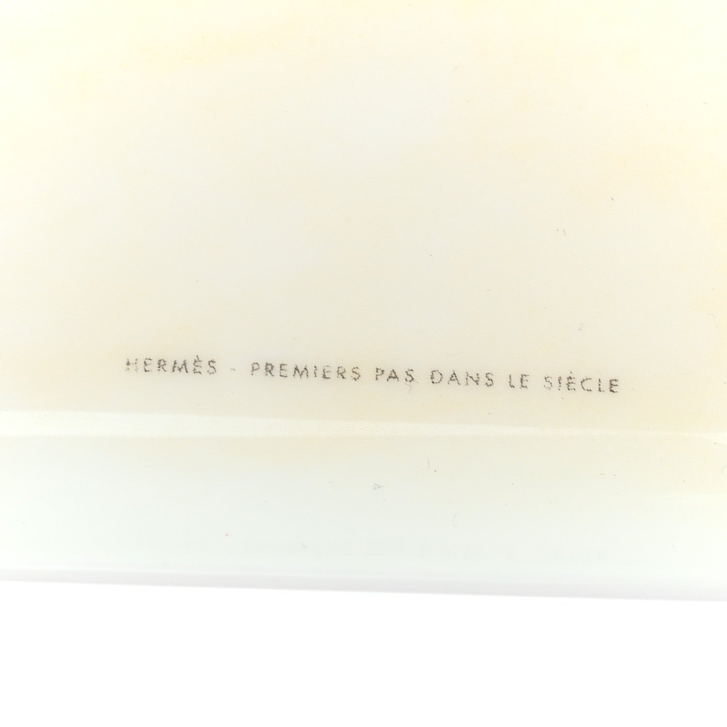 Hermes Porcelain Premiers Pas Dans Le Siecle Tray 4 of 5