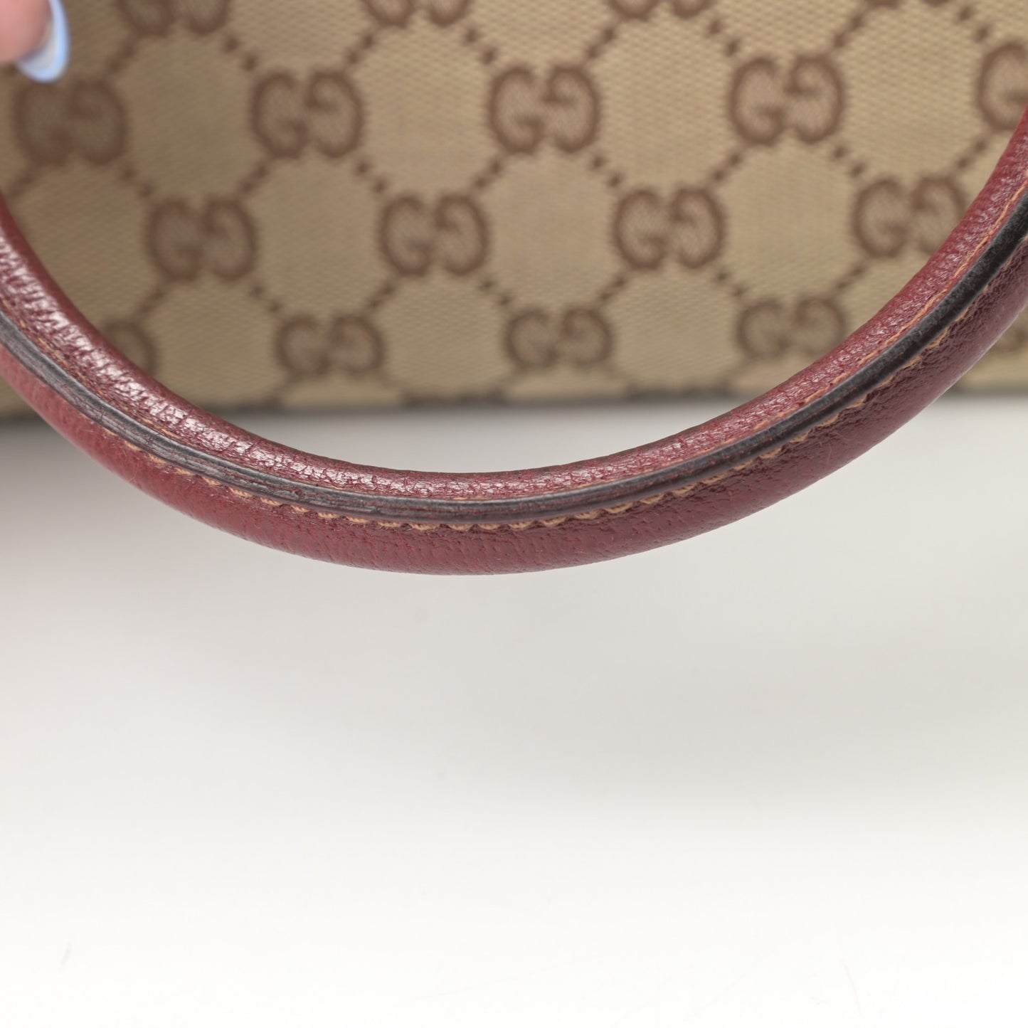 Monogram Small Boston Red