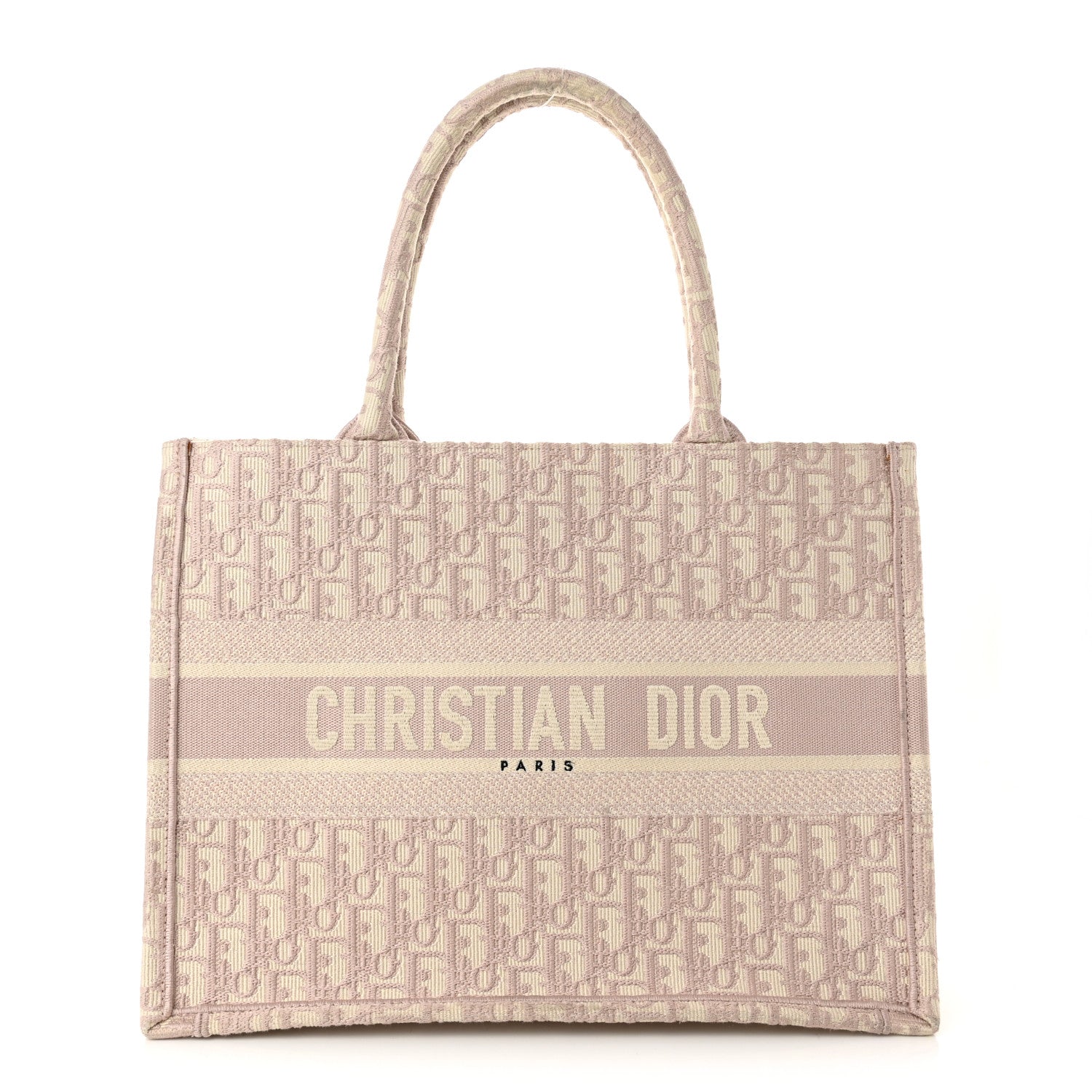 Christian Dior Oblique Medium Book Tote Rose Des Vents 1 of 10