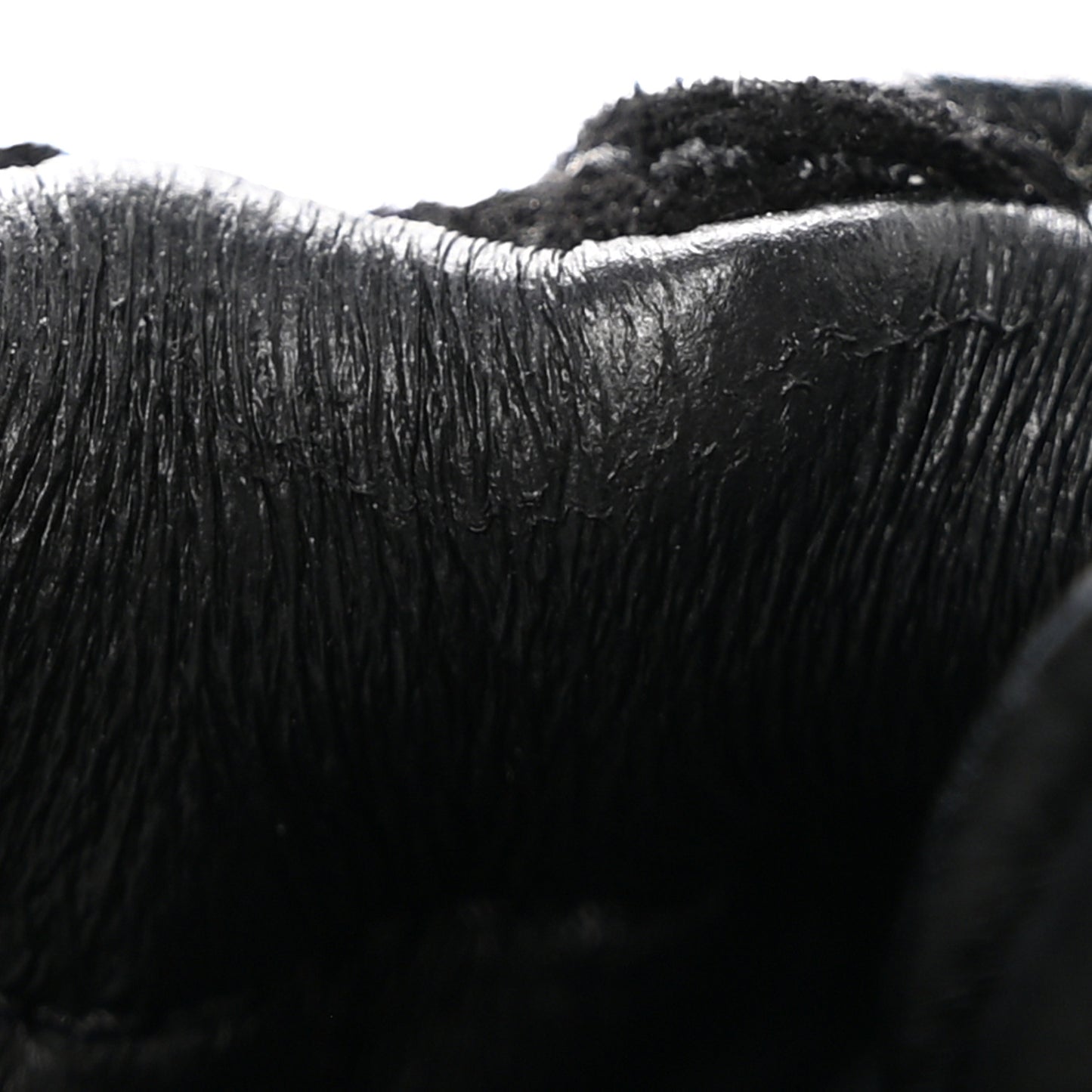 Nappa Suede Goatskin Jet Sneakers 37 Black