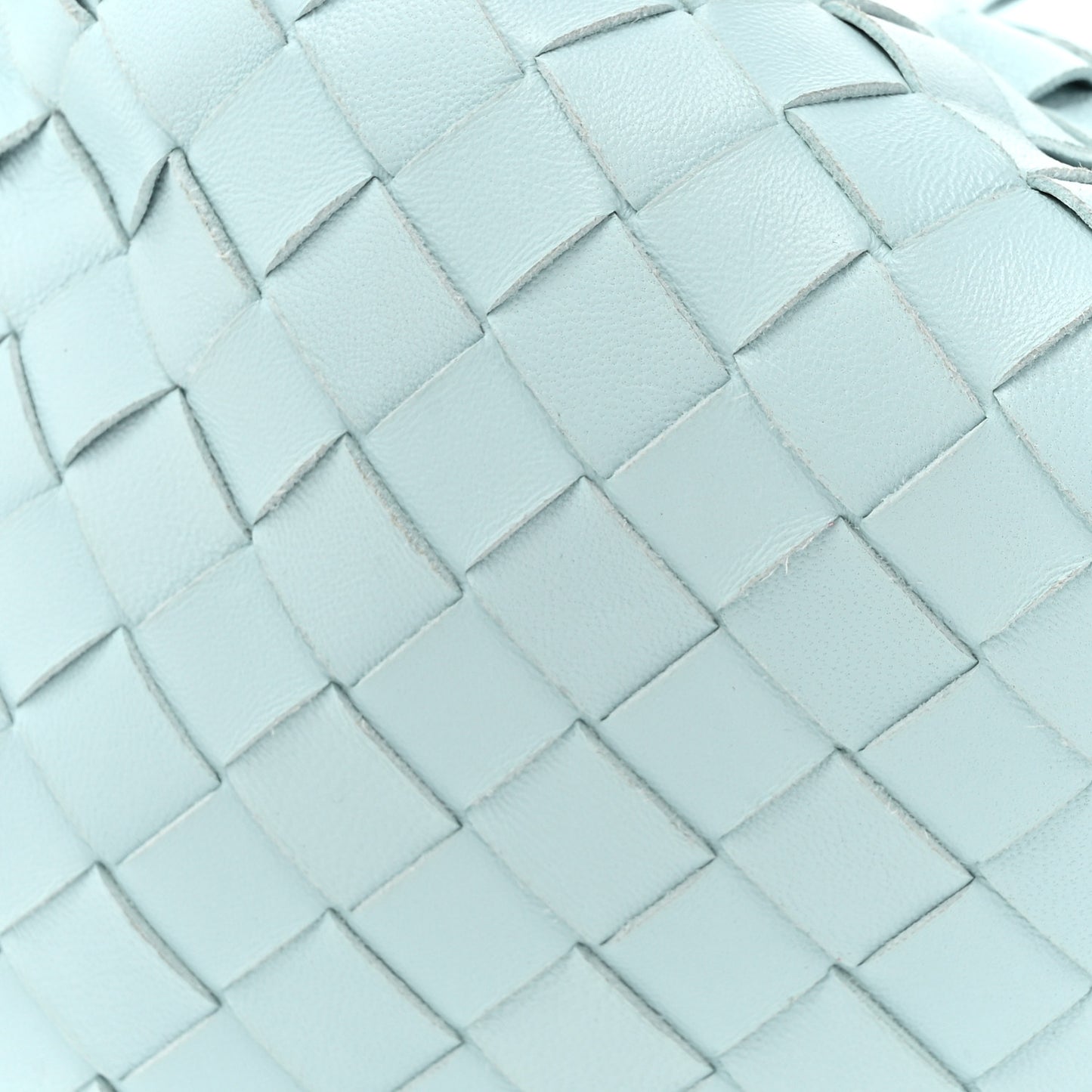 Nappa Intrecciato Teen Jodie Hobo Teal Washed