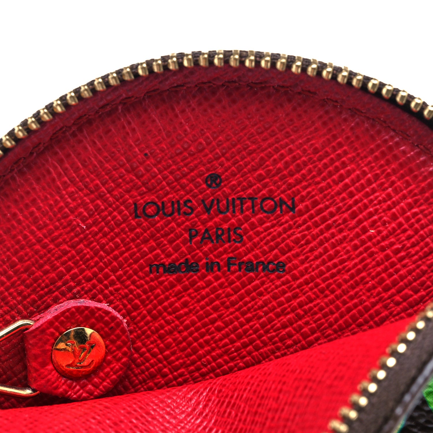 Louis Vuitton Monogram Cerises Round Coin Purse 6 of 7