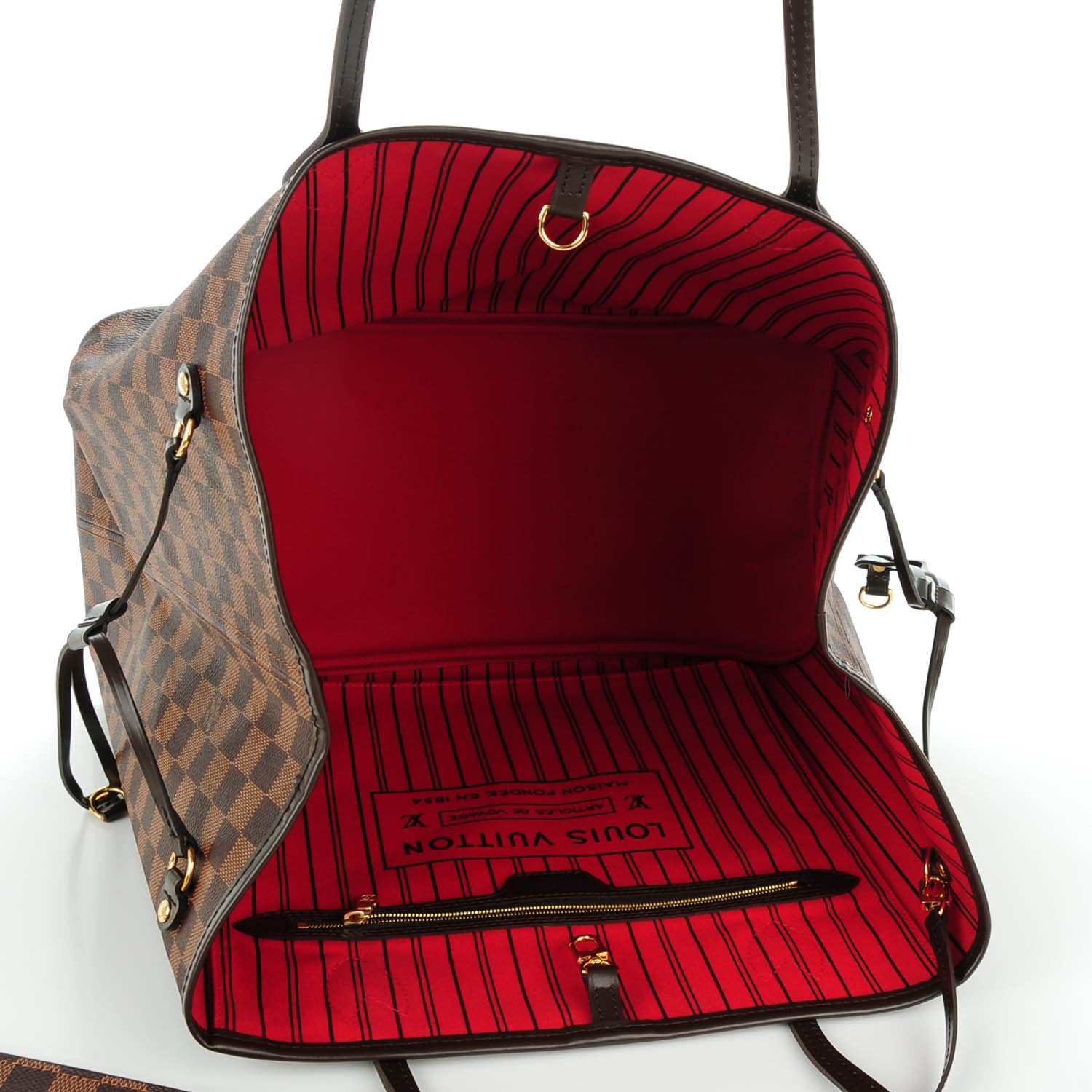 Louis Vuitton Damier Ebene Neo Neverfull GM 5 of 8