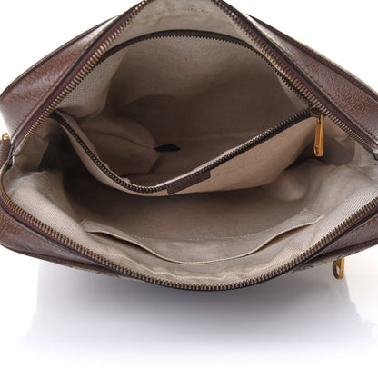 Gucci GG Supreme Monogram Web Medium Ophidia Messenger Bag Brown 4 of 10