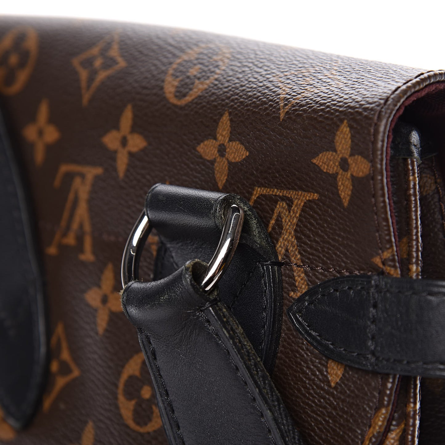 Monogram Macassar Drake Messenger