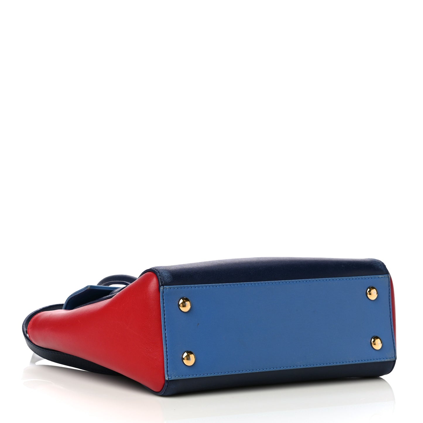 Calfskin Medusa Coin Tote Multicolor