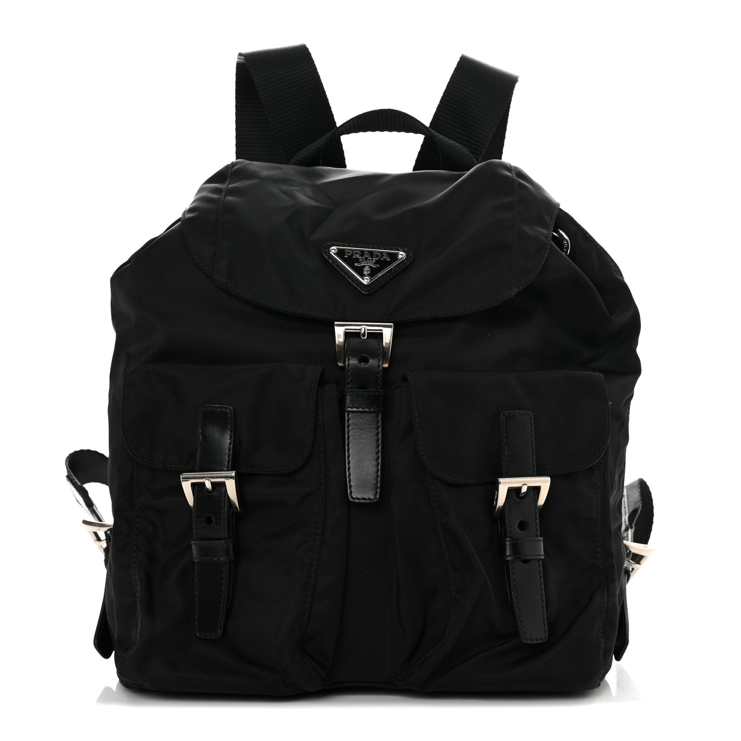 Prada Nylon Vela Small Backpack Black 1 of 10