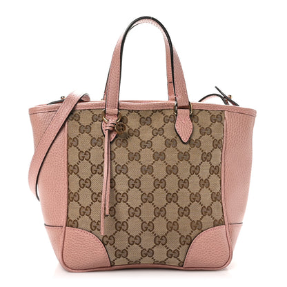 Gucci Monogram Small Bree Tote Beige Soft Pink 1 of 10