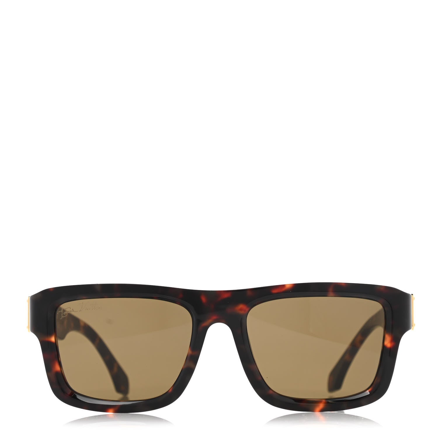 Louis Vuitton Square City Sunglasses Z1193W Tortoise 2 of 8