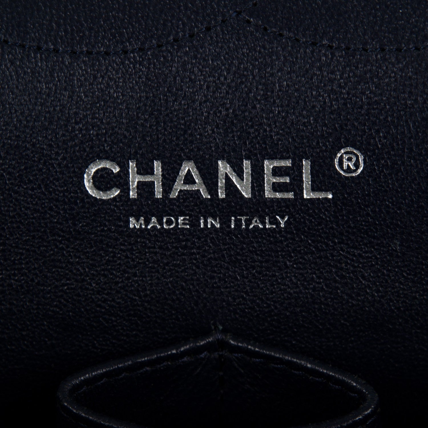 Chanel Caviar Quilted Jumbo Double Flap Navy Blue 8 of 10